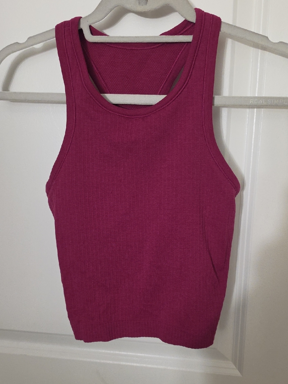 lululemon Ebb To Street Ribbed Tank Top - Magenta
